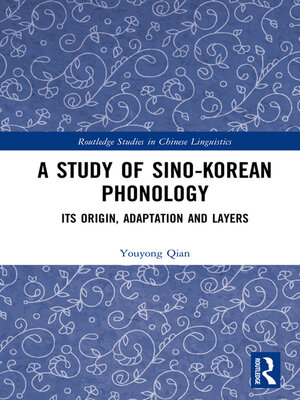 cover image of A Study of Sino-Korean Phonology